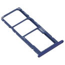 SIM Card Tray + SIM Card Tray + Micro SD Card Tray for Huawei Honor 8A Pro (Blue)