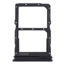 SIM Card Tray + NM Card Tray for Huawei P40 Lite 5G (Black)