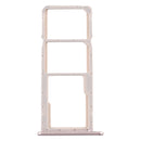 SIM Card Tray + SIM Card Tray + Micro SD Card Tray for Huawei Y6s (2019) (Gold)