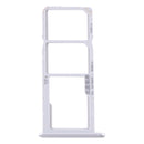 SIM Card Tray + SIM Card Tray + Micro SD Card Tray for Huawei Y6s (2020) (Silver)