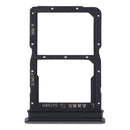 SIM Card Tray + NM Card Tray for Huawei Y8p (Black)