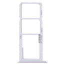 SIM Card Tray + SIM Card Tray + Micro SD Card Tray for Huawei Y6p (Silver)