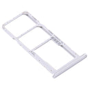 SIM Card Tray + SIM Card Tray + Micro SD Card Tray for Huawei Y6p (Silver)