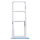 SIM Card Tray + SIM Card Tray + Micro SD Card Tray for Huawei Y6p (Baby Blue)