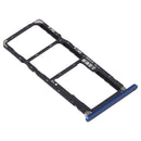 SIM Card Tray + SIM Card Tray + Micro SD Card Tray for Huawei Enjoy Max (Blue)