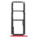 SIM Card Tray + SIM Card Tray + Micro SD Card Tray for Huawei Enjoy Max (Red)