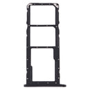 SIM Card Tray + SIM Card Tray + Micro SD Card Tray for Huawei Y8s (Black)