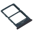 SIM Card Tray + NM Card Tray for Huawei P40 Lite (Black)