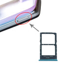 SIM Card Tray + NM Card Tray for Huawei P40 Lite (Green)