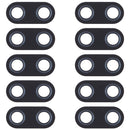 10 PCS Back Camera Lens for Asus Zenfone 5 ZE620KL / ZS620KL (Black)