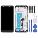 LCD Screen and Digitizer Full Assembly With Frame for LG K30 (2019) LM-X320EMW LMX320EMW(Black)