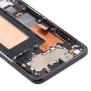 LCD Screen and Digitizer Full Assembly With Frame for LG V50 ThinQ 5G LM-V500 LM-V500N LM-V500EM LM-V500XM LM-V450PM LM-V450(Black)
