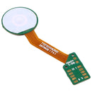 Fingerprint Sensor Flex Cable for LG K11 Plus / K11+ LMX410 LMX410FC LMX410YC LMX410HC LMX410ZCW LMX410BCW LM-X410S (Black)
