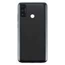 Battery Back Cover with Camera Lens Cover for Huawei P smart 2020(Black)