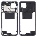 Middle Frame Bezel Plate for OPPO A92s/Reno4 Z 5G PDKM00(Black)