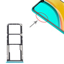 SIM Card Tray + SIM Card Tray + Micro SD Card Tray for Xiaomi Redmi 9 (Green)