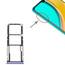 SIM Card Tray + SIM Card Tray + Micro SD Card Tray for Xiaomi Redmi 9 (Blue)