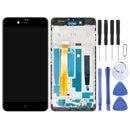 LCD Screen and Digitizer Full Assembly With Frame for ZTE Nubia Z11 Mini S NX549J (Black)