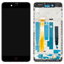 LCD Screen and Digitizer Full Assembly With Frame for ZTE Nubia Z11 Mini S NX549J (Black)