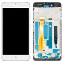 LCD Screen and Digitizer Full Assembly With Frame for ZTE Nubia Z11 Mini S NX549J (White)