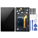 LCD Screen and Digitizer Full Assembly With Frame for Amazon Kindle Fire HD 7 2019 9th M8S26G (Black)