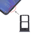 SIM Card Tray + SIM Card Tray for Vivo Y70s V2002A (Black)