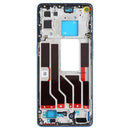 Original Front Housing LCD Frame Bezel Plate for OPPO Reno5 Pro 5G PDSM00, PDST00, CPH2201 (Blue)