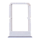 SIM Card Tray + SIM Card Tray for OPPO Reno4 SE/A93 4G/OPPO Reno4 F/Reno4 Lite/F17 Pro PEAT00 PEAM00(Silver)