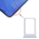 SIM Card Tray + SIM Card Tray for OPPO Reno4 SE/A93 4G/OPPO Reno4 F/Reno4 Lite/F17 Pro PEAT00 PEAM00(Silver)