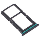 SIM Card Tray + SIM Card Tray / Micro SD Card Tray for OPPO Reno2 PCKM70 PCKT00 PCKM00 CPH1907 (Black)