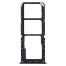 SIM Card Tray + SIM Card Tray + Micro SD Card Tray for OPPO A91 CPH2001 CPH2021 PCPM00 (Black)