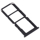 SIM Card Tray + SIM Card Tray + Micro SD Card Tray for OPPO A32 PDVM00 (Black)