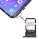 SIM Card Tray + SIM Card Tray for Vivo Y73s V2031A (Black)