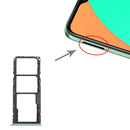 SIM Card Tray + SIM Card Tray + Micro SD Card Tray for OPPO Realme C11 RMX2185 (Green)