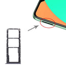 SIM Card Tray + SIM Card Tray + Micro SD Card Tray for OPPO Realme C11 RMX2185 (Grey)