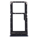 SIM Card Tray + SIM Card Tray / Micro SD Card Tray for Xiaomi Poco X3 / Poco X3 NFC(Black)