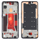 Front Housing LCD Frame Bezel Plate for OPPO Reno3 5G/Reno3 4G PCHM30 CPH2043 (Black)