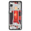 Front Housing LCD Frame Bezel Plate for OPPO Reno3 5G/Reno3 4G PCHM30 CPH2043 (Black)