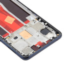 Front Housing LCD Frame Bezel Plate for OPPO Reno3 5G/Reno3 4G PCHM30 CPH2043 (Black)