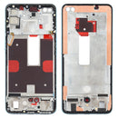 Front Housing LCD Frame Bezel Plate for OPPO Reno4 5G PDPM00, PDPT00, CPH2091(Baby Blue)