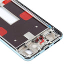 Front Housing LCD Frame Bezel Plate for OPPO Reno4 5G PDPM00, PDPT00, CPH2091(Baby Blue)