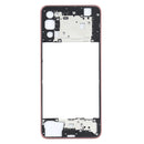 Back Housing Frame for OPPO Reno4 5G / Reno4 4G CPH2113 PDPM00 PDPT00 CPH2091(Black)