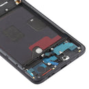Front Housing LCD Frame Bezel Plate for OPPO Reno 5G/Reno 4G PCAM00 PCAT00 CPH1917 CPH1921 (Black)