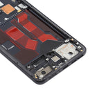 Front Housing LCD Frame Bezel Plate for OPPO Reno 10x zoom (Black)