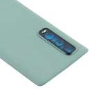 Original Leather Material Battery Back Cover for OPPO Find X2 Pro CPH2025 PDEM30(Green)