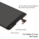 LCD Screen and Digitizer Full Assembly for ZTE Nubia Z7 Max NX505J (Black)
