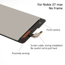 LCD Screen and Digitizer Full Assembly for ZTE Nubia Z7 Max NX505J (Black)