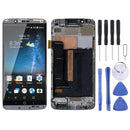 AMOLED Material LCD Screen and Digitizer Full Assembly With Frame for ZTE Axon 7 A2017 A2017U A2017G(Grey)