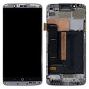 AMOLED Material LCD Screen and Digitizer Full Assembly With Frame for ZTE Axon 7 A2017 A2017U A2017G(Grey)