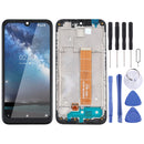 Original LCD Screen and Digitizer Full Assembly With Frame for Nokia 2.2 TA-1183 / TA-1179 / TA-1191 / TA-1188(Black)